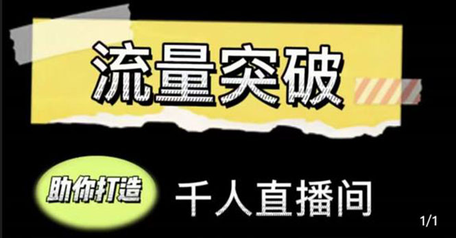 直播运营实战视频课，助你打造千人直播间（14节视频课）-千城资源网
