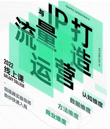 大蓝流量运营&个人ip打造课，短视频带货/爆款文案/流量运营/直播入门/镜头变现/流量商业-千城资源网