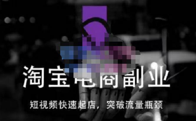 蓝Sir派·淘宝短视频快速起店，替代传统搜索方式，学会做一个不一样的淘宝店-千城资源网