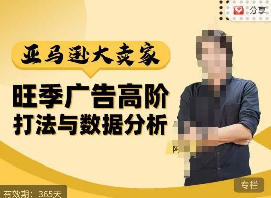阿甘·亚马逊大卖家广告高阶打法与数据分析，走出传统广告误区；揭秘大卖惯用打法；数据驱动广告决策-千城资源网