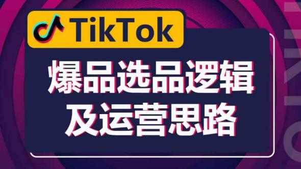 TikTok爆品选品逻辑及运营思路：解决网络环境快速入门TikTok-千城资源网