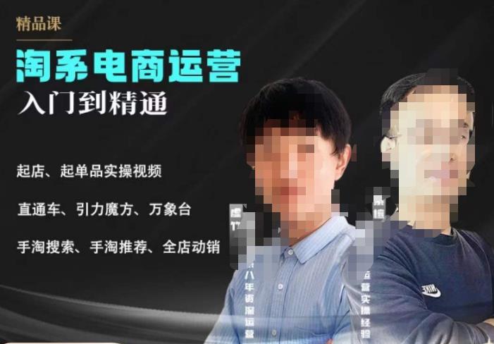 2023手淘搜索实操课+体系化课程，​起店起单品实操视频课程-千城资源网
