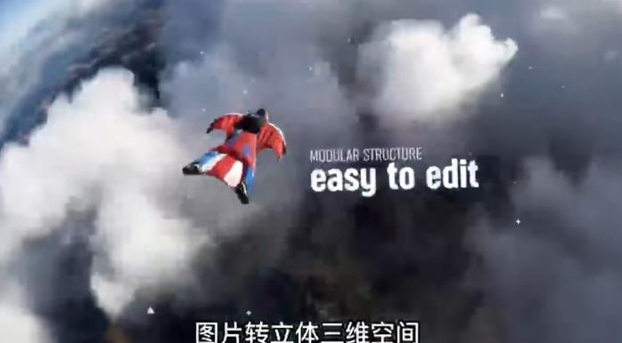AE脚本-平面图片转3d三维视差动画Projection 3D v3.08（有教程视频）-千城资源网