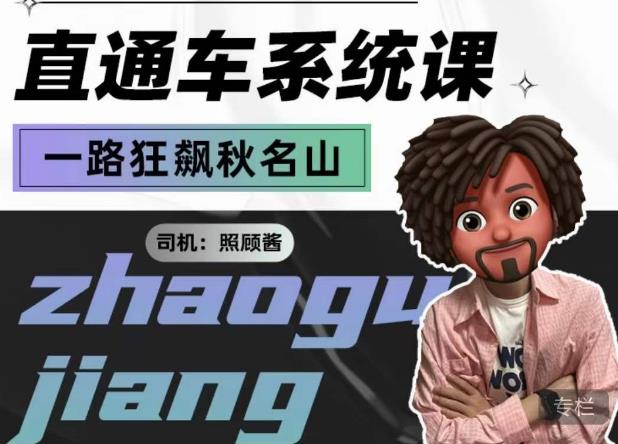 照顾酱·直通车系统课，从0到1搭建你的付费推广思维，讲基础，讲思路，讲方法，也讲实操-千城资源网