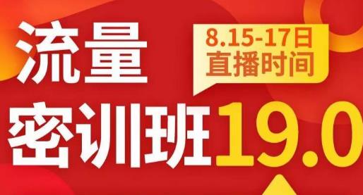 秋秋线上流量密训班19.0，打通流量关卡，线上也能实战流量破局-千城资源网