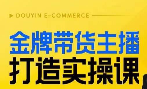 金牌带货主播打造实操课，直播间小公主丹丹老师告诉你，百万主播不可追，高效复制是王道！-千城资源网