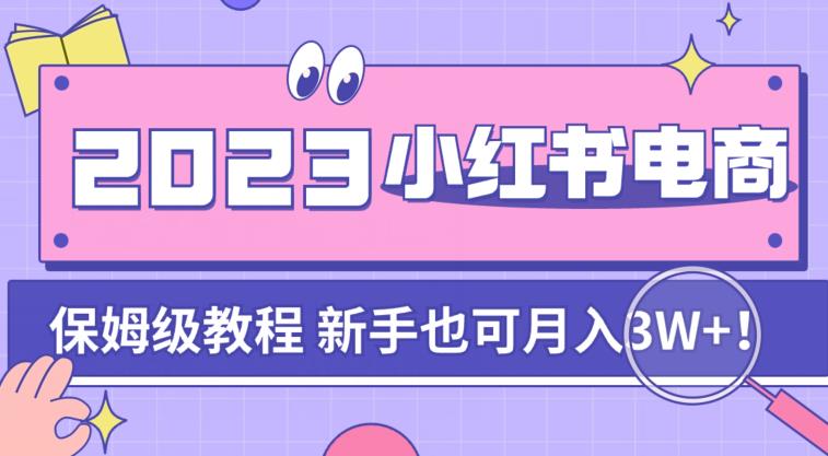 阿本小红书电商陪跑营4.0，带大家从0到1把小红书做起来-千城资源网
