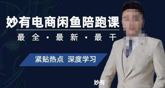 妙有电商闲鱼无货源陪跑课，最全、最新、最干，零基础实战-千城资源网