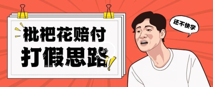 最新打假原料枇杷花赔付玩法一单收益1000+小白轻松下车【详细视频玩法教程】【仅揭秘】-千城资源网