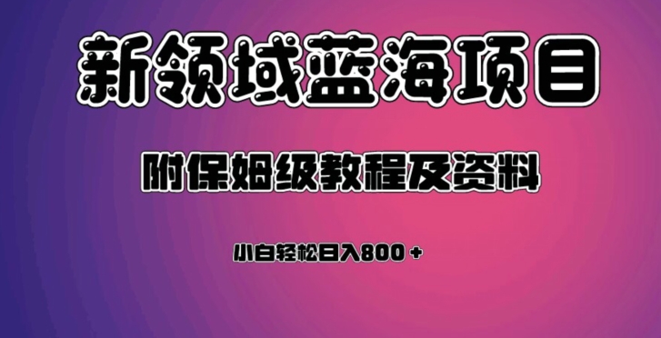 虚拟资源蓝海领域新项目，轻松日入800＋，附保姆级教程及资料-千城资源网