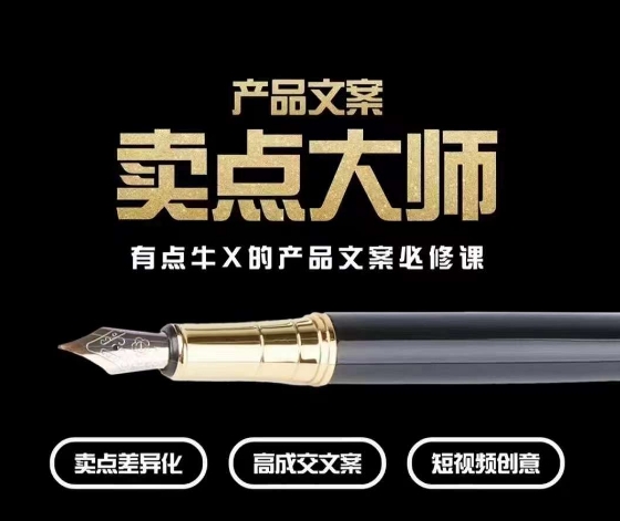 产品文案【卖点大师】高转化电商，有点牛X的产品文案必修课-千城资源网
