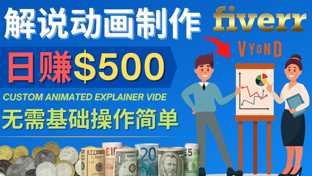 （4286期）制作解说类动画视频（Animated Explainer）日赚500美元以上 – 0基础可操作-千城资源网