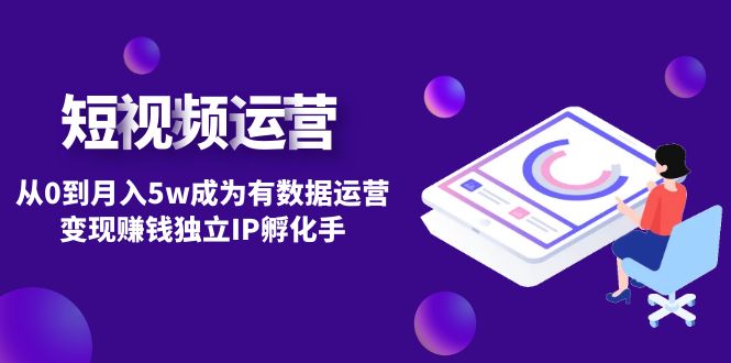 （4758期）短视频自然流IP第2期：从0到月入5w成为有数据运营变现赚钱独立IP孵化手-千城资源网