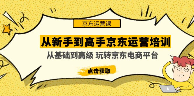 （4792期）从新手到高手京东运营培训：从基础到高级 玩转京东电商平台(无中创水印)-千城资源网
