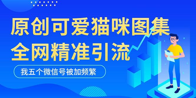 （5498期）黑科技纯原创可爱猫咪图片，全网精准引流，实操5个VX号被加频繁-千城资源网