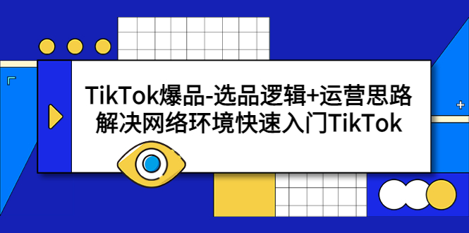 （5657期）TikTok爆品-选品逻辑+运营思路：解决网络环境快速入门TikTok-千城资源网