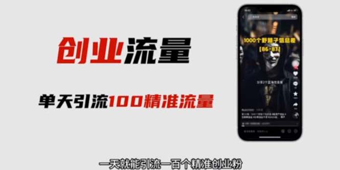 （5866期）自媒体音频加图文制作视频 一天引流一百个精准创业粉【音频软件+图片素材】-千城资源网