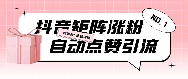 （5900期）外面收费3988斗音矩阵涨粉挂机项目，自动化操作【软件+视频教程】-千城资源网