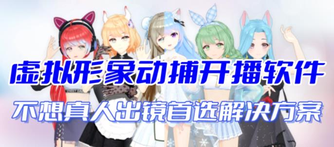 （7050期）首款AI视频动捕虚拟辅助直播产品【不想真人出镜就用虚拟形象替代】-千城资源网