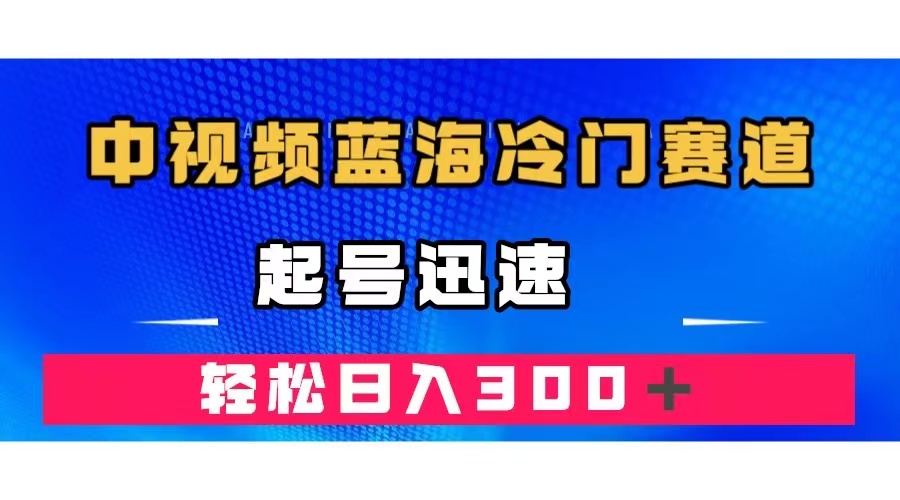 （7449期）中视频蓝海冷门赛道，韩国视频奇闻解说，起号迅速，日入300＋-千城资源网