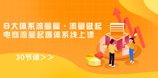 （7547期）8大体系流量篇·流量做起，电商流量起爆体系线上课（30节课）-千城资源网