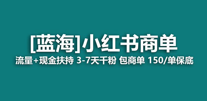 （7602期）【蓝海项目】小红书商单项目，7天就能接广告变现，稳定日入500+保姆级玩法-千城资源网