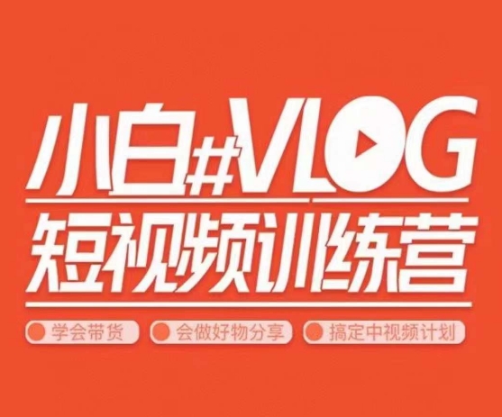 小呆说视–小白VLOG短视频训练营，学会带货、好物、直播、中视频-千城资源网
