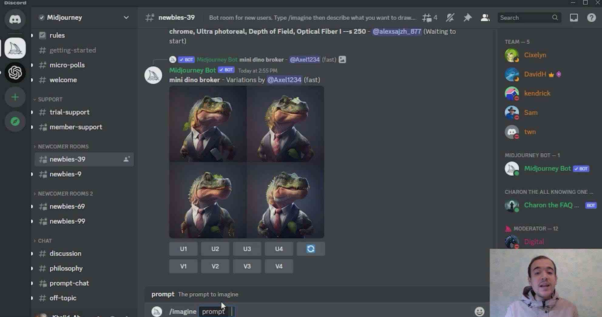 图片[2]-Midjourney精通教程-使用Midjourney AI创建美丽艺术图像-36节课-中英字幕-千城资源网