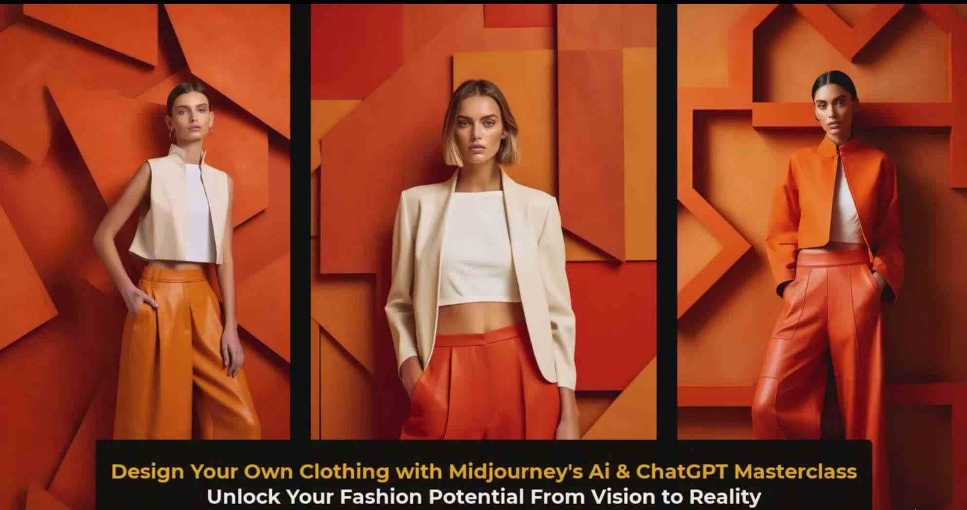 图片[7]-利用 Midjourneys Ai 人工智能设计自己的服装AI大师班-10节课-中英字幕-千城资源网