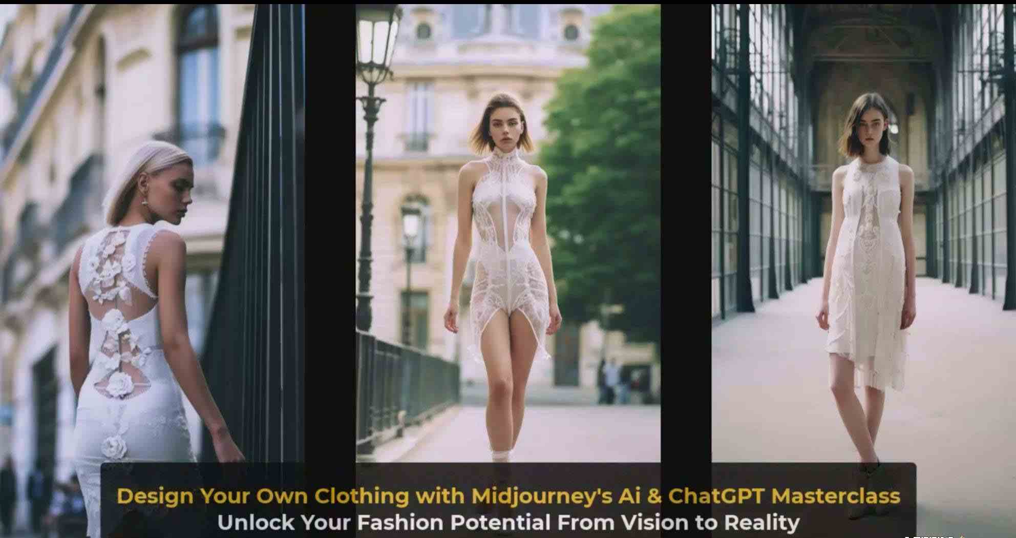 图片[8]-利用 Midjourneys Ai 人工智能设计自己的服装AI大师班-10节课-中英字幕-千城资源网