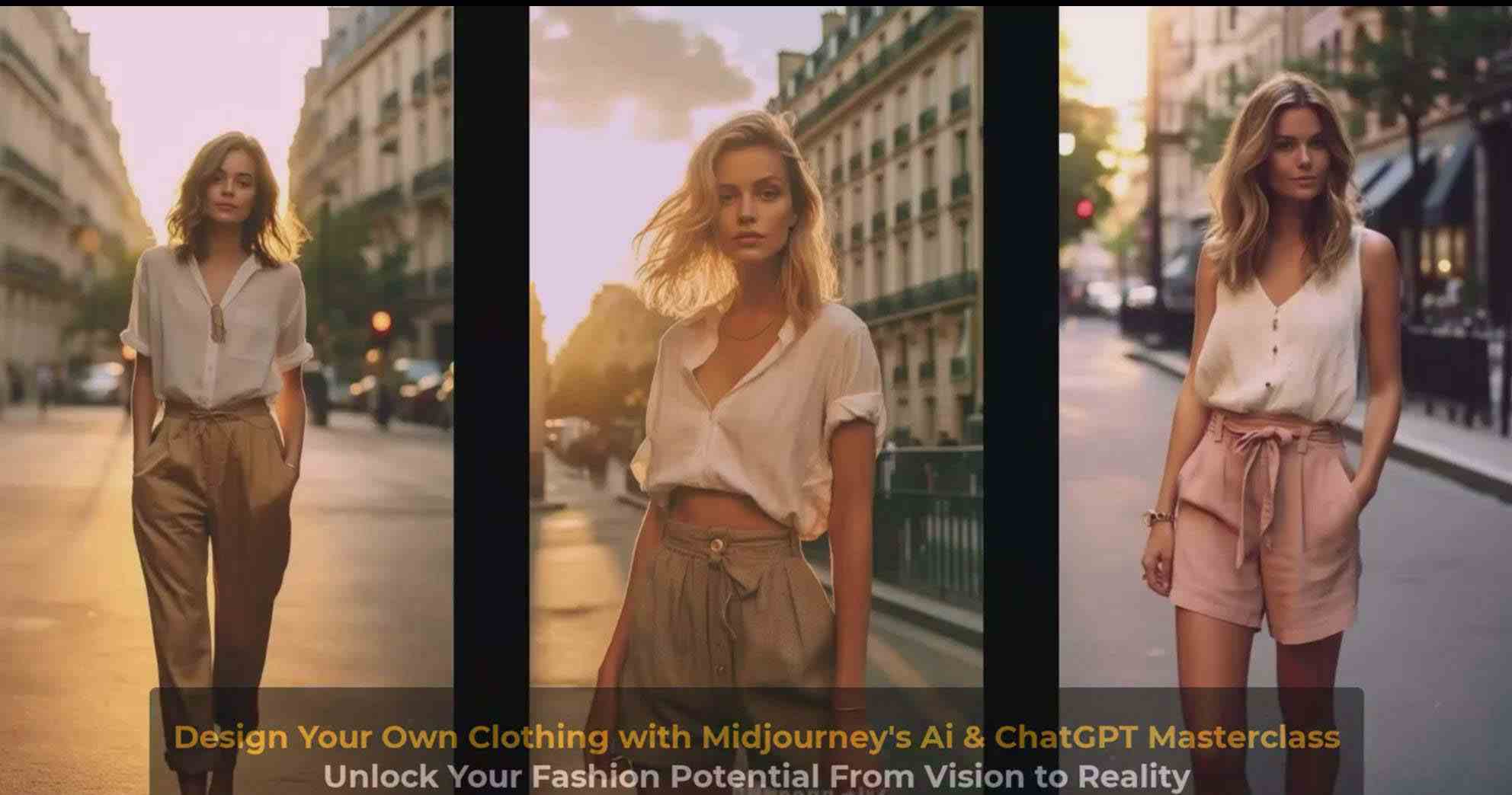 图片[13]-利用 Midjourneys Ai 人工智能设计自己的服装AI大师班-10节课-中英字幕-千城资源网