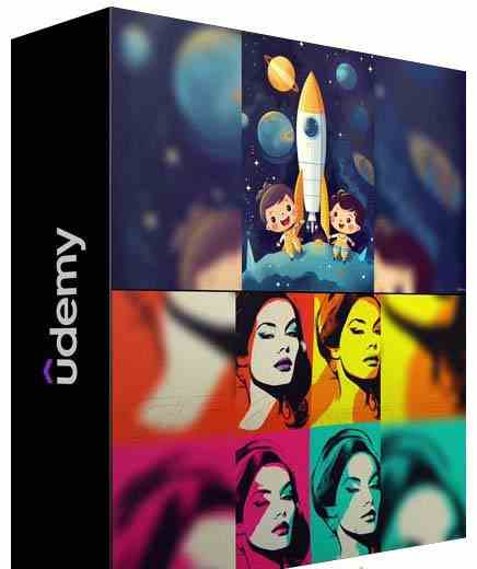 图片[2]-Midjourney AI人工智能创建和销售令人惊叹的海报教程-10节课-中英字幕-千城资源网