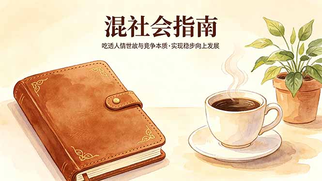付费文章：混社会指南，吃透人情世故与竞争本质，实现稳步向上发展-千城资源网