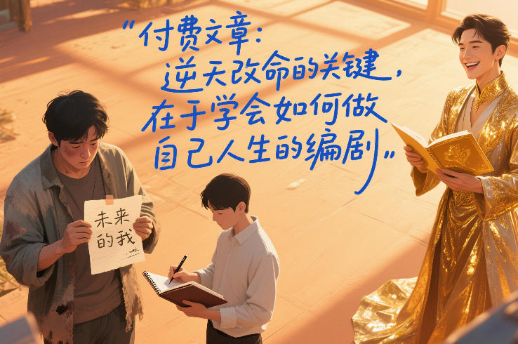 付费文章：逆天改命的关键，在于学会如何做自己人生的编剧-千城资源网