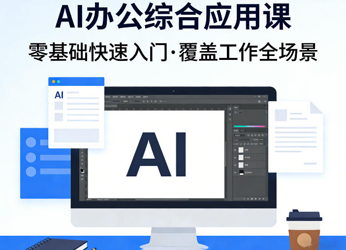 AI办公综合应用课，零基础快速入门，覆盖了工作中各种应用场景-千城资源网