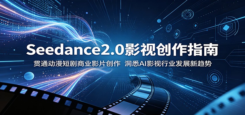 Seedance2.0影视创作指南：贯通动漫短剧商业影片创作，洞悉AI影视行业发展新趋势-千城资源网