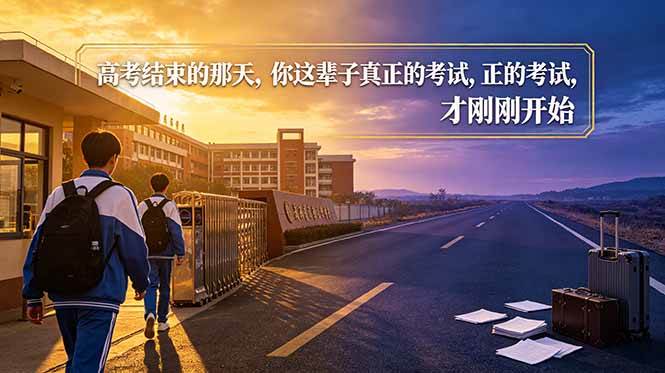 （18968期）付费文章：高考结束的那天，你这辈子真正的考试，才刚刚开始-千城资源网