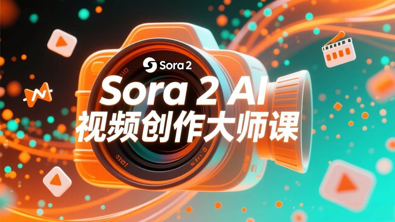 （17081期）如何利用Sora 2创建流行AI人工智能视频大师班教程：掌握创作全流程，产出百万播放内容-千城资源网