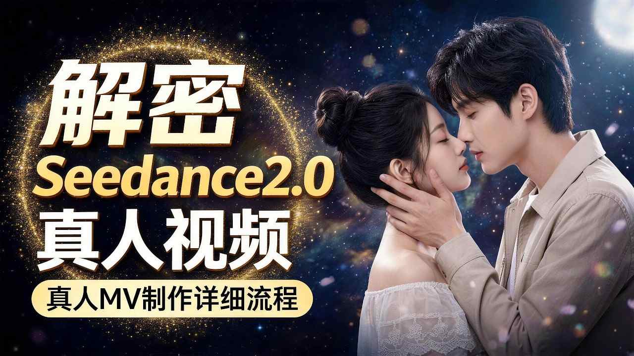 Seedance 2.0解密教程：零基础制作真人MV全流程-千城资源网