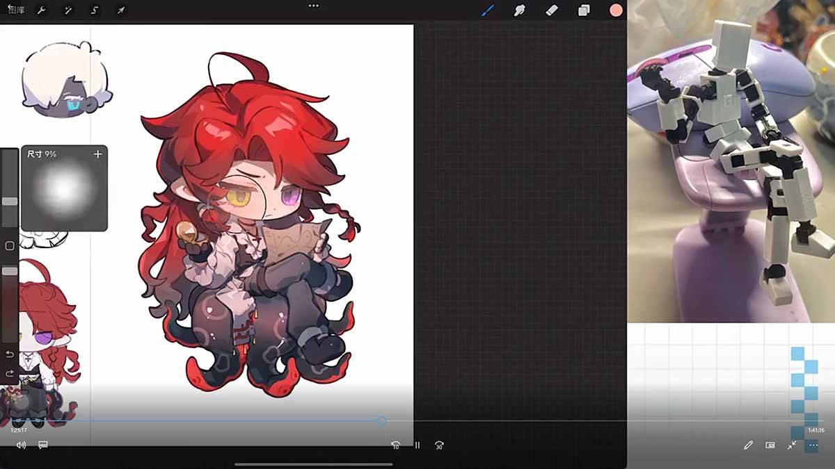 （18036期）零基础学Q版立绘：从头身比例到服装细化，掌握让角色又可爱又有设计感的核心技法-千城资源网