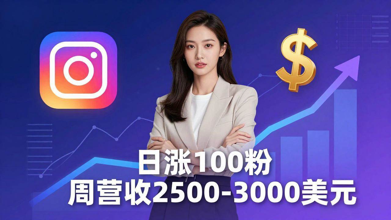 （18299期）想做数字产品？Sheri亲授：日涨100粉、每周2500至3000美元的营收，Instagram躺着赚-千城资源网