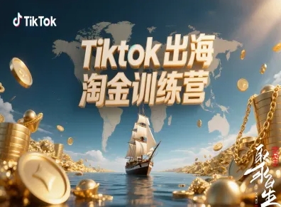 Tiktok出海淘金训练营，跨境电商TK实战变现-千城资源网