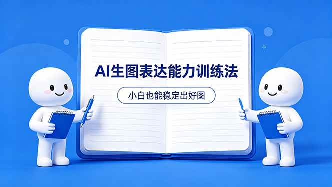 （18377期）AI生图不是做漂亮图，而是表达能力。这套方法让小白也能稳定出好图-千城资源网