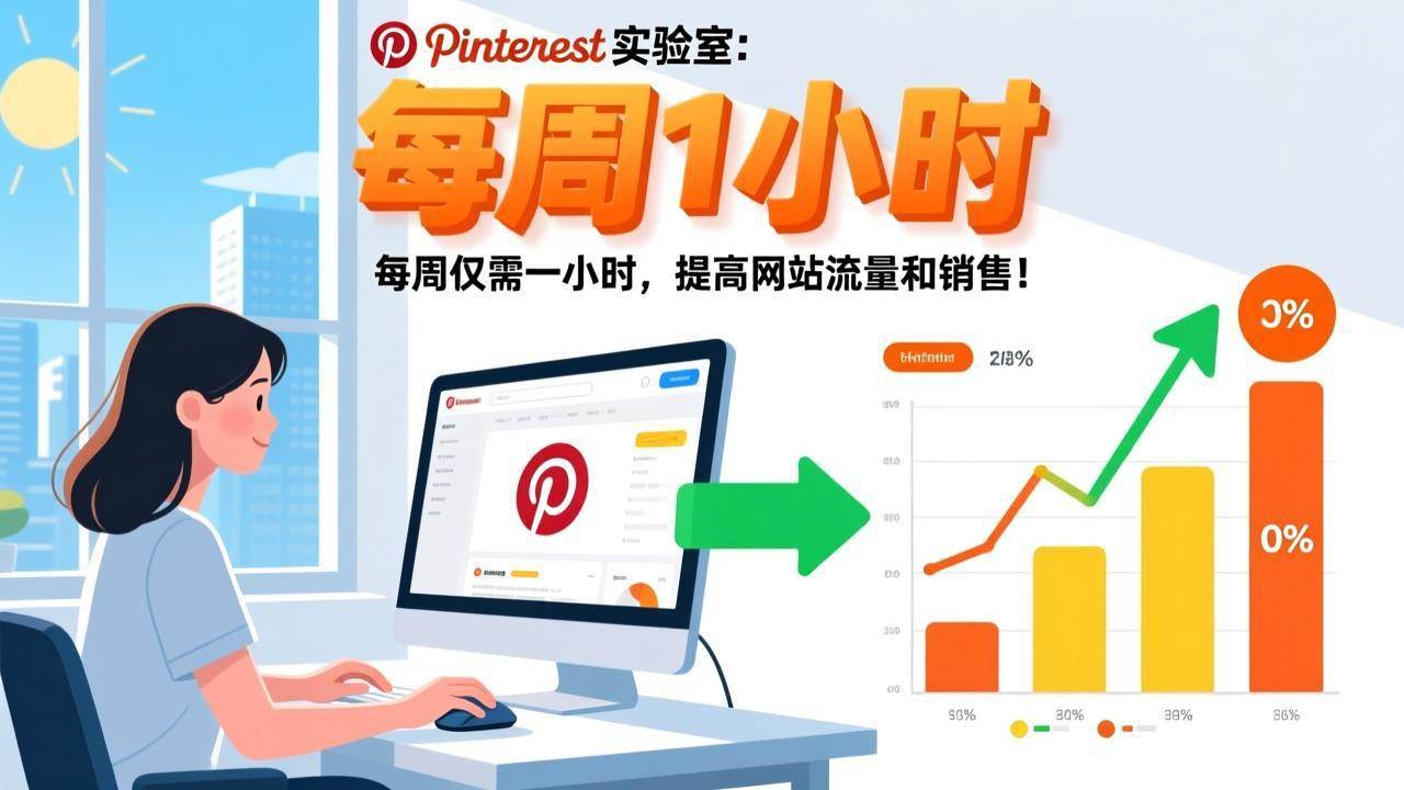 （17505期）Pinterest实验室：每周仅需一小时，提高网站流量和销售！-千城资源网