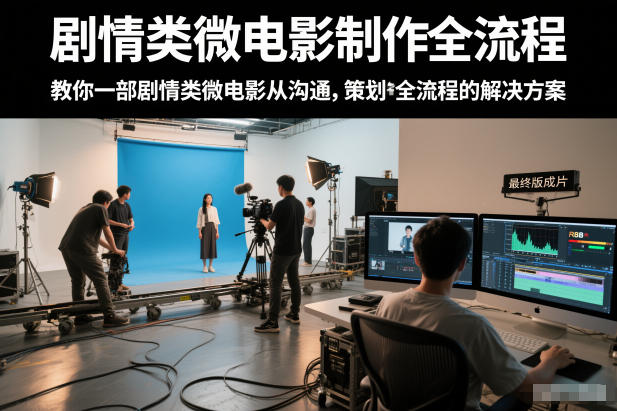 剧情类微电影制作全流程，教你一部剧情类微电影从沟通，策划到拍摄制作全流程的解决方案-千城资源网