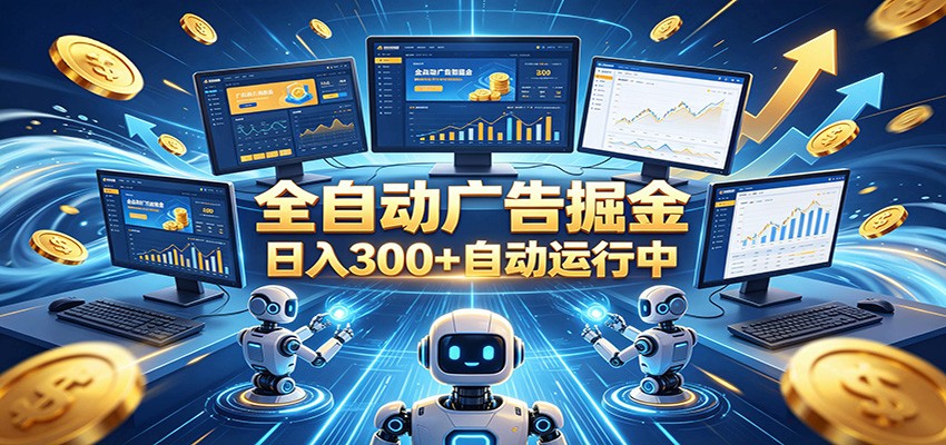 自动广告G机，日入300+，正规平台，广告浏览获益，时间自由，适合各类人群日常增收-千城资源网