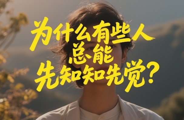 付费文章：为什么有些人总能先知先觉？-千城资源网