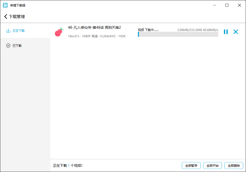 哔哩哔哩视频下载姬v1.0.22绿色版-千城资源网