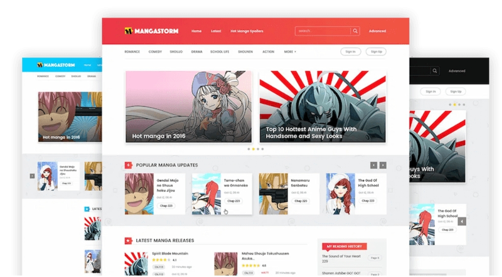 Madara 2.2.2.1主题源码 响应式WordPress漫画小说主题模板-千城资源网