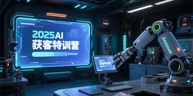 （15289期）2025AI获客特训营，AI图文视频全制作，deepseek工具实操教学-千城资源网